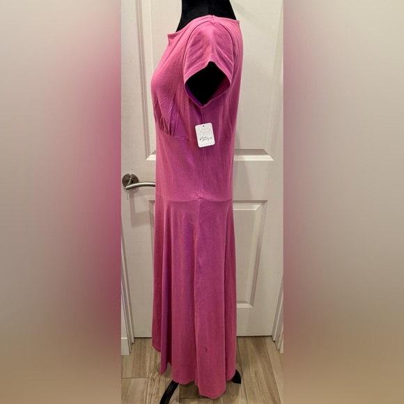 NWT Free People Ellis maxi in brushed mauve - XS - Picture 8 of 11